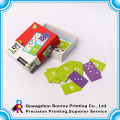 Good quality game card cardboard box with lid and bottom